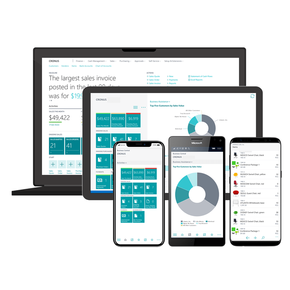 Kérje ajánlatunkat a Microsoft Business Central megoldásra!